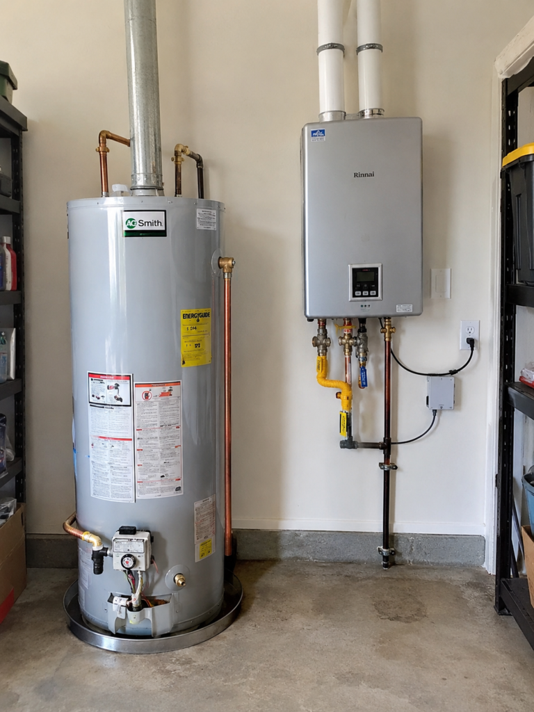 Tankless vs. Traditional Water Heaters: Which Is Right for Your Mesa Home?