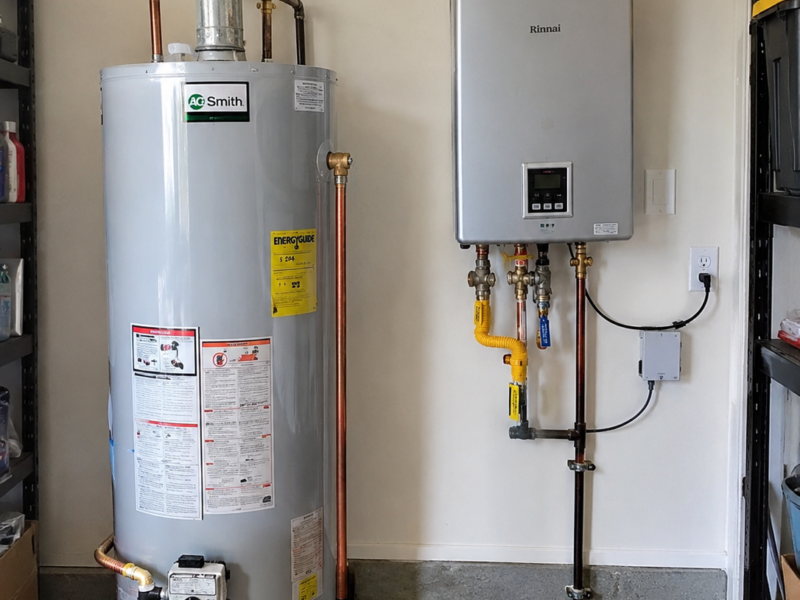 Tankless vs. Traditional Water Heaters: Which Is Right for Your Mesa Home?